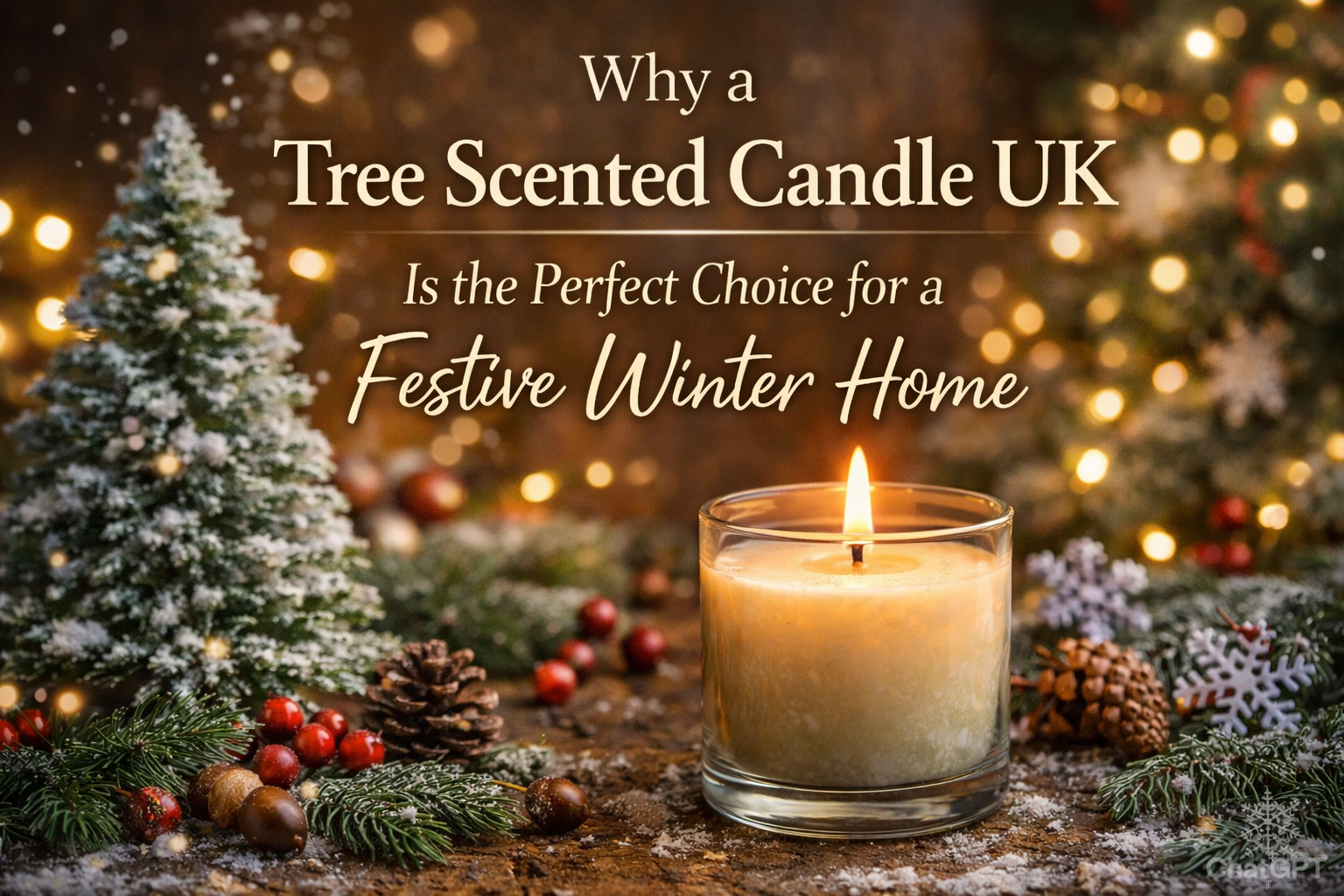 Why a Tree Scented Candle UK Is the Perfect Choice for a Festive Winter Home
