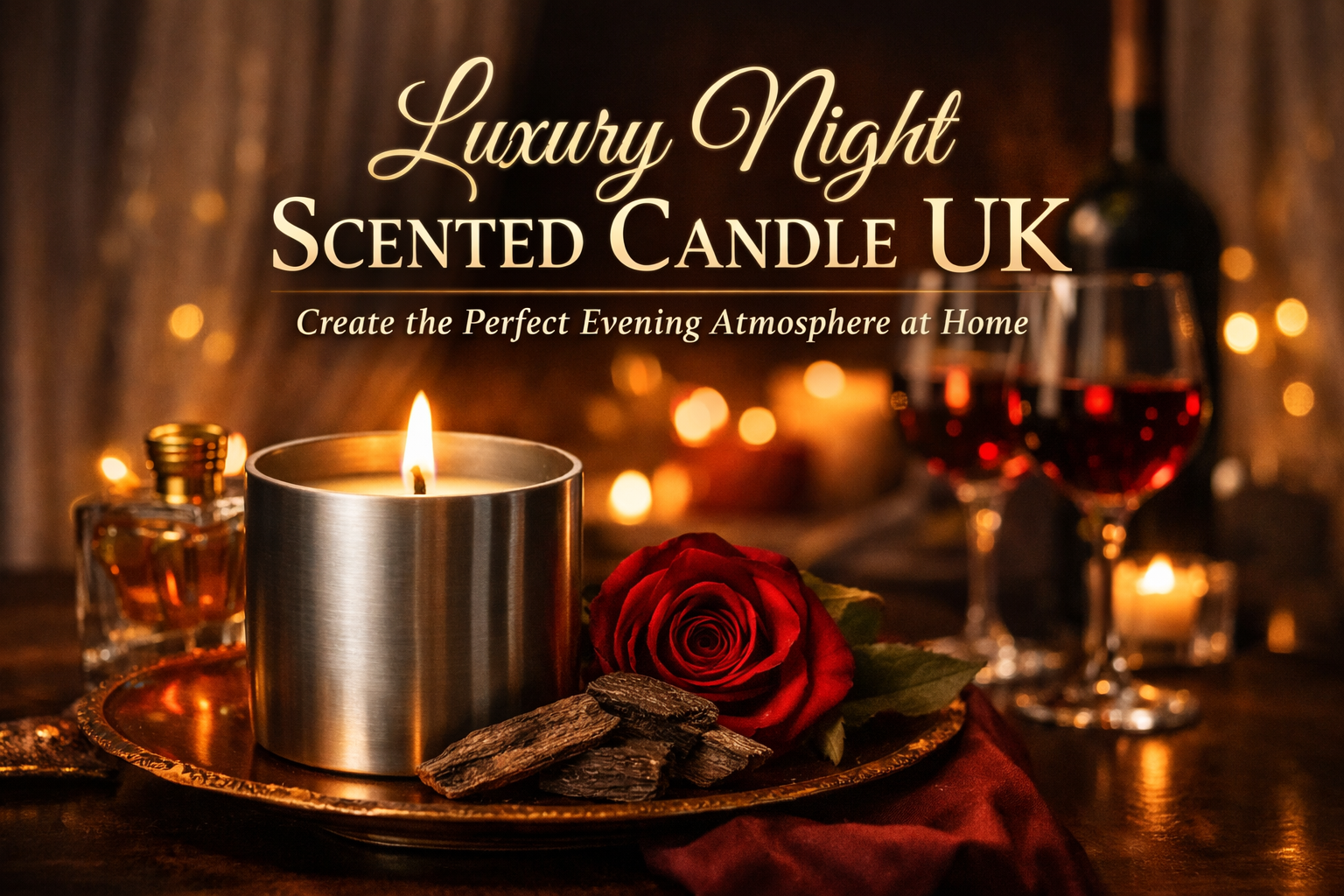 Luxury Night Scented Candle UK: Create the Perfect Evening Atmosphere at Home