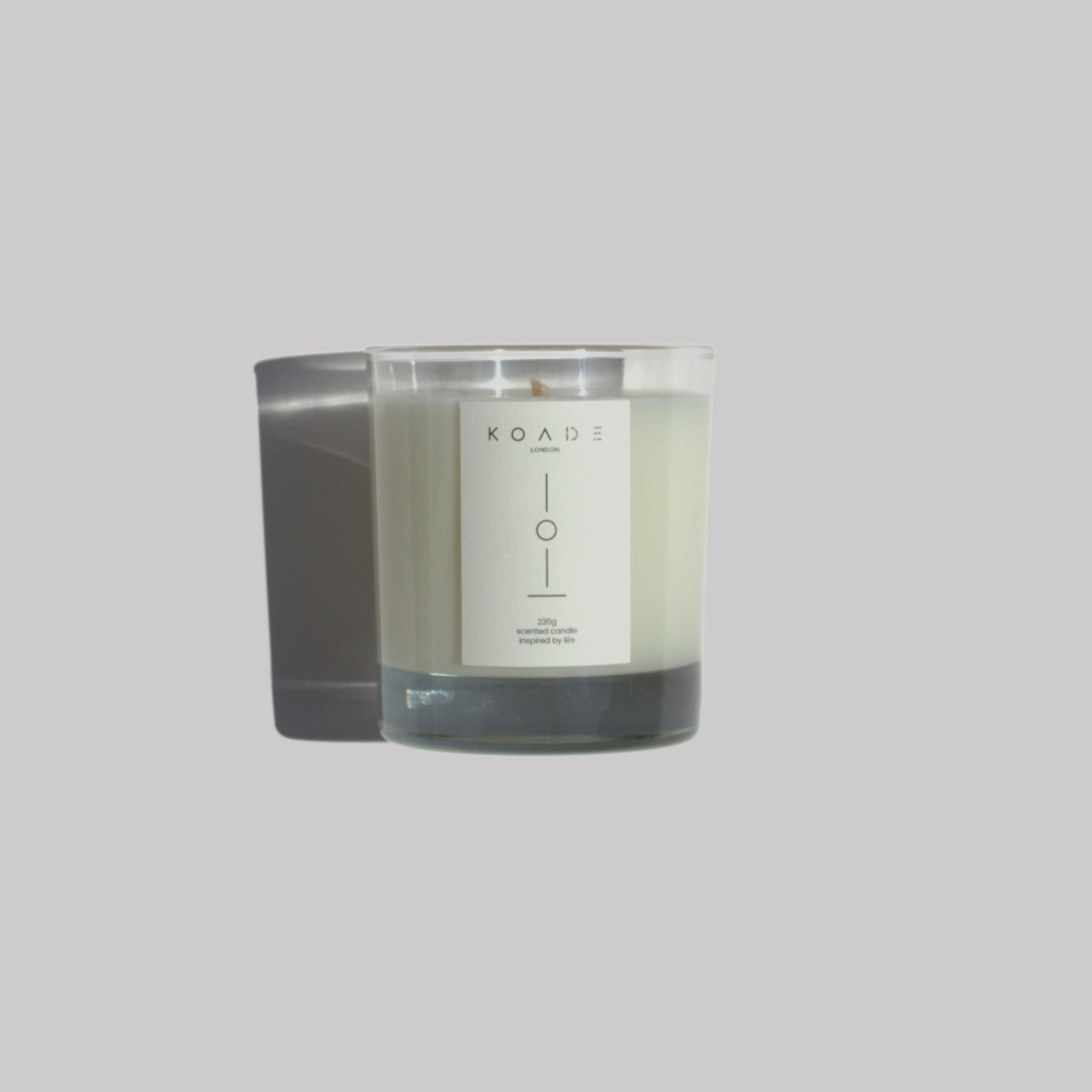 GRASS SCENTED CANDLE - GLASS
